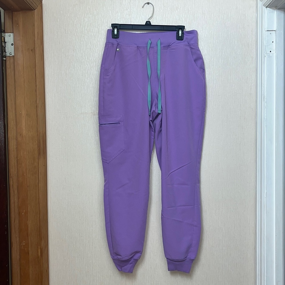 FIGS Lilac High Waisted Zamora Jogger Scrub Pants